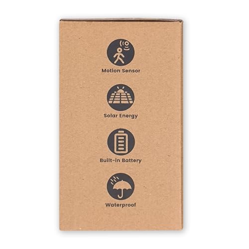 156LED Solar Lights Outdoor, Solar Security Lights Outdoor Motion Sensor 270° Wide Lighting Angle, Solar Floodlight IP65 Waterproof, Solar Wall Lights for Front Door, Yard, Garage, Garden (1 Pack)