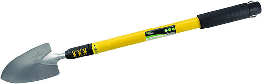 Unibos Carbon Steel Telescopic Extendable Garden Trowel Tool with Soft Grip Handle