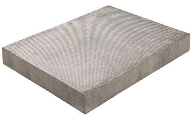 Concrete Council BSS Paving Slabs for Landscaping, 600m x 600mm x 50mm, Grey/Natural [Pack of 10]
