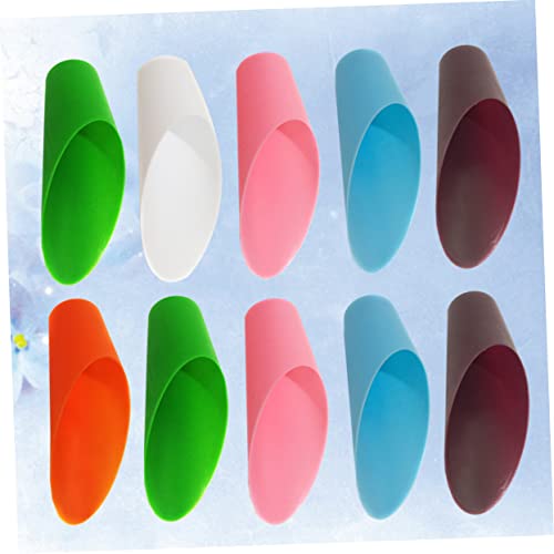 BESPORTBLE Garden Tools Kit 10pcs Small Garden and Trowel Mini Soil Scoop for Mulch Potting Soil Planting Weeding Random Color