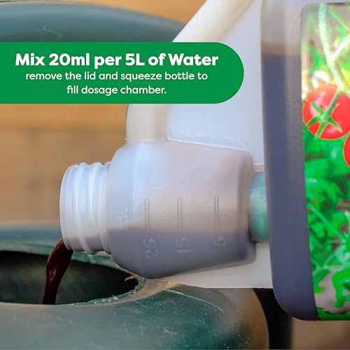 Envii Maximato – Organic Liquid Tomato Feed, Plant Fertiliser Enriched with Additional Seaweed, Magnesium & Calcium – 1 Litre