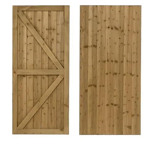Heavy Duty 6ft Pressure Treated Featheredge Garden Gate