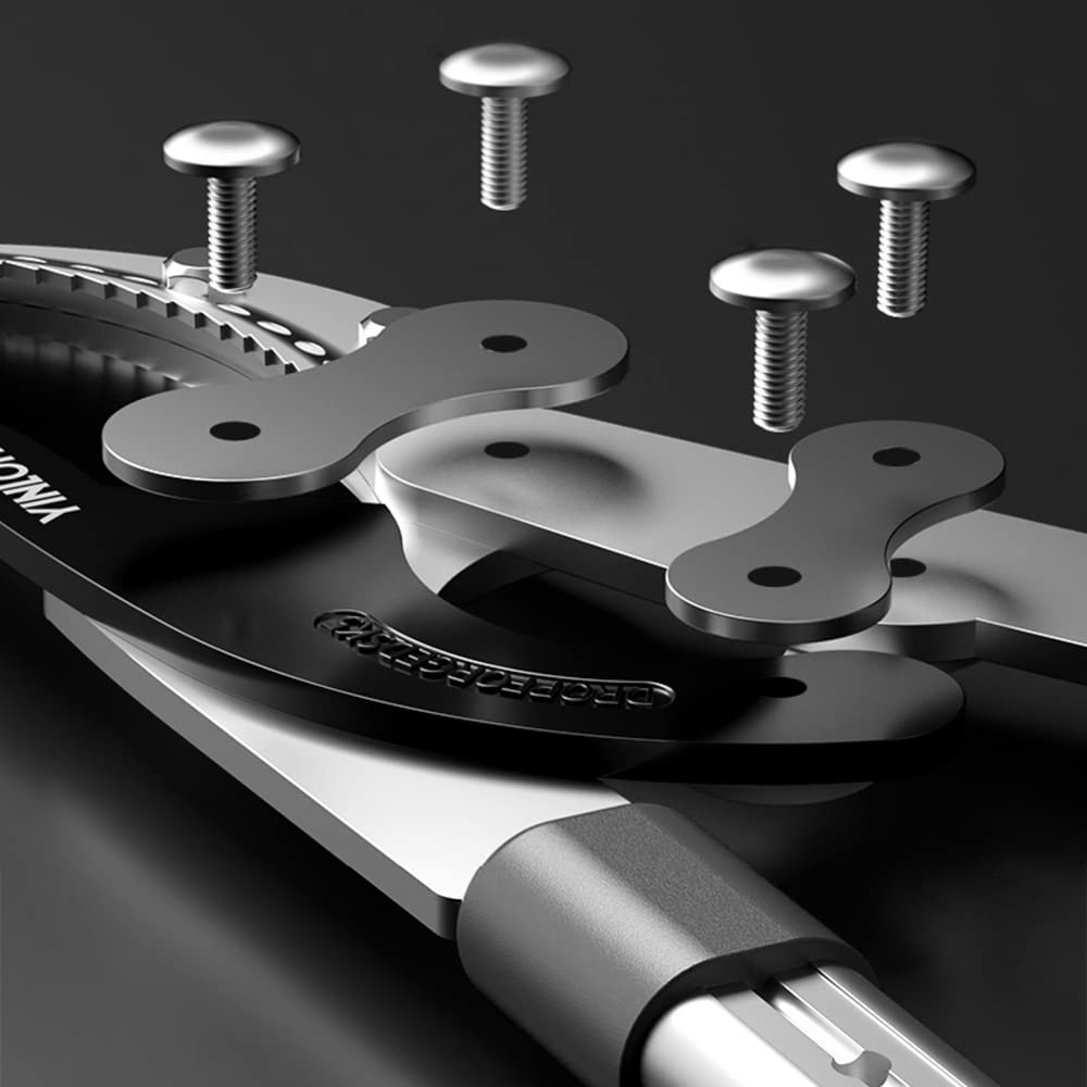 AIRAJ Telescopic Loppers 70-103CM, Loppers Heavy Duty, with Replacement Blades,SK-5 Steel Blade and Teflon-Coated,Six-Way Adjustable Handle,Professional Tree Loppers