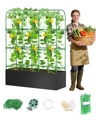 MQJIAZHI U-Shaped Garden Climbing Plant Trellis