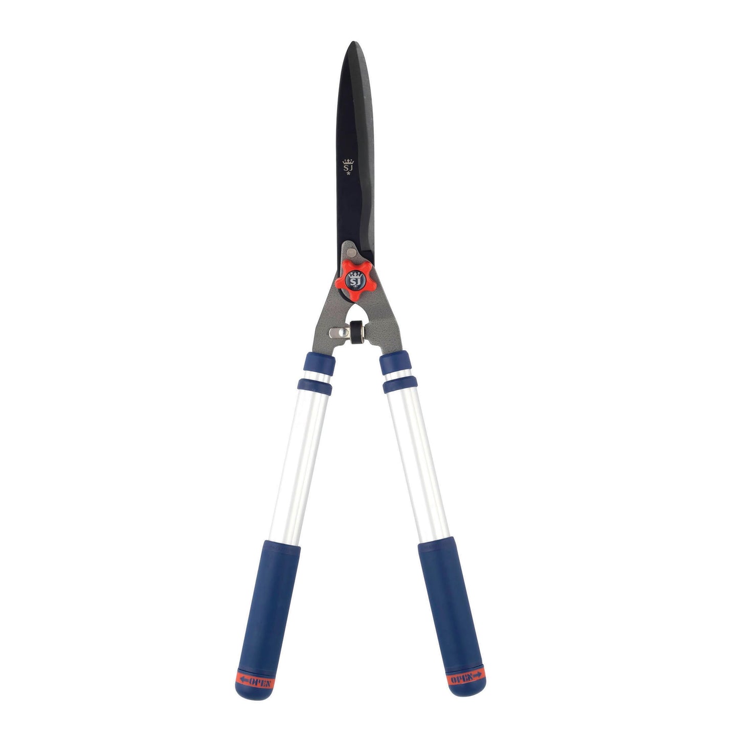 Spear & Jackson 8120RS Razorsharp Telescopic Hedge Shears, Blue