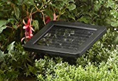 Garden Mile Solar Water Fountain Magical Fairy Water Feature Garden Solar Water Statue Ornament (Fairy Leaf)