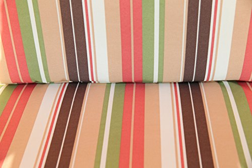 Angel Living Swing Chairs,3 Seated Canopy Swing, Metal Hammock Swinging for Outdoor Garden Patio 169x110x152cm (Terracotta)