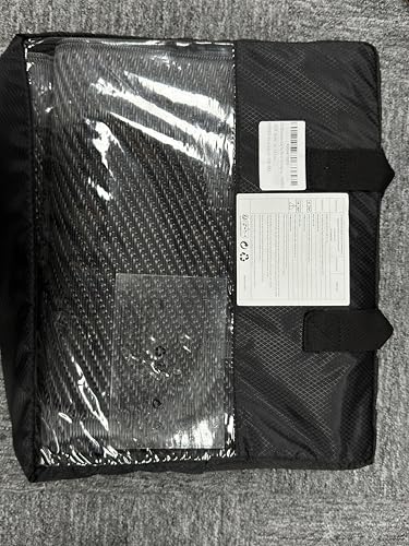 GENIMO Outdoor Rug Garden Rugs Waterproof Reversible Plastic Carpet, Washable Large Outdoor Rug for RV, Patio, Camping, Picnic, Deck, Camper, 180x275cm, Black & Grey