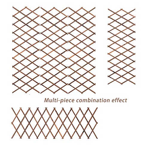 XIANTIAN Garden TrellisesExpandable Plant Climbing Lattices Trellis Fence Support 6.5ft × 1ft (0.7 × 200 × 30cm) 0.7cm thickness