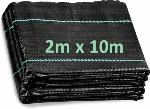 ANSIO Heavy Duty Weed Control Membrane 2m x 10m