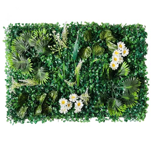 Artificial Ivy Hedge Panels for Garden Screening (6 Pack)