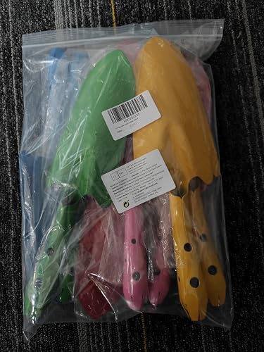 LATERN 10Pcs Mini Garden Shovels, 28CM Colorful Metal Hand Shovel Kids Garden Digging Trowel Tool for Flower Plant Soil Planting Transplanting (5 Colors)