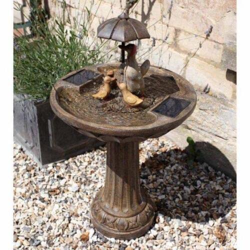 Smart Garden Solar Duck Family Umbrella Fountain