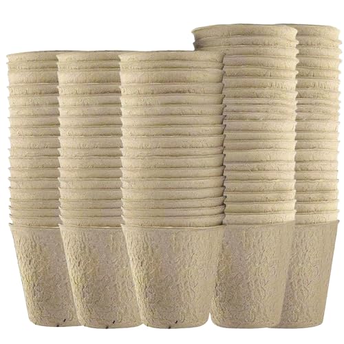 Ram 96pc Biodegradable Fibre Seed Growing Pots
