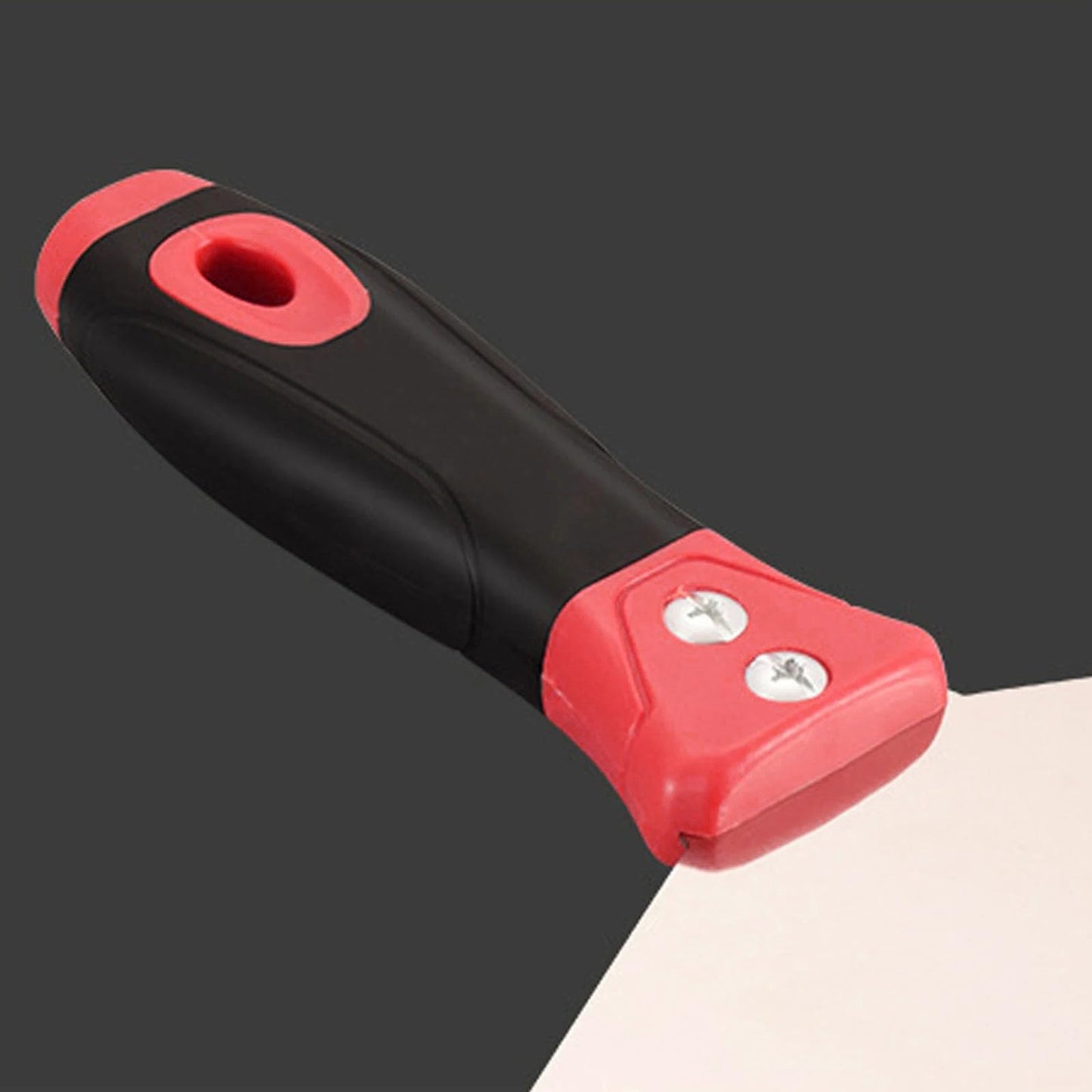 BRIOTA Bucket Scoop, Stainless Steel Bucket Trowel for Drywall and Plaster, Small Scoop with 6.5 in Curved Contoured Blade, Plastering Trowel for Paint, Mortar