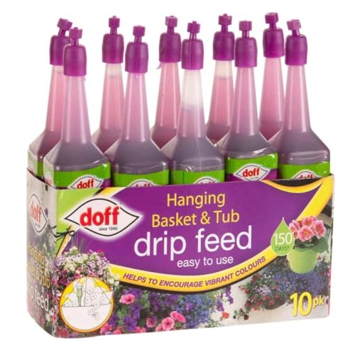 10-Pack Hanging Basket & Tub Drip Feeders