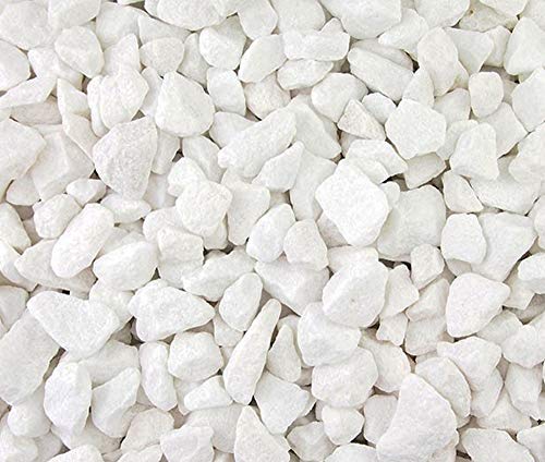 Polar White Decorative Aggregates Slate Chippings Garden Gravel 20mm 20 Kg