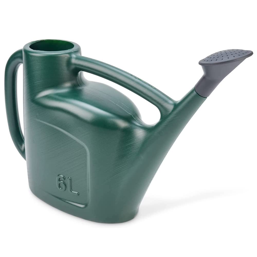 ACCURATE Watering Can comes complete with sprinkler rose and is ideal for light watering around your garden.-GREEN