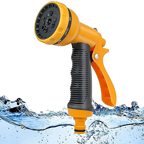 10-Pattern Garden Hose Spray Gun Nozzle