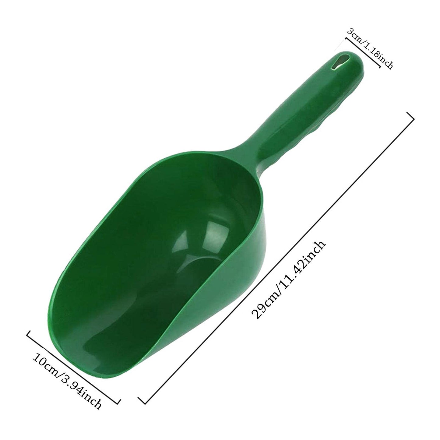Portable Plastic Scoop Multi-Function Soil Shovel Spoons Spades Trowels Garden Scoop Digging Tool Cultivation Gardening Courtyard Flower Planting Tools