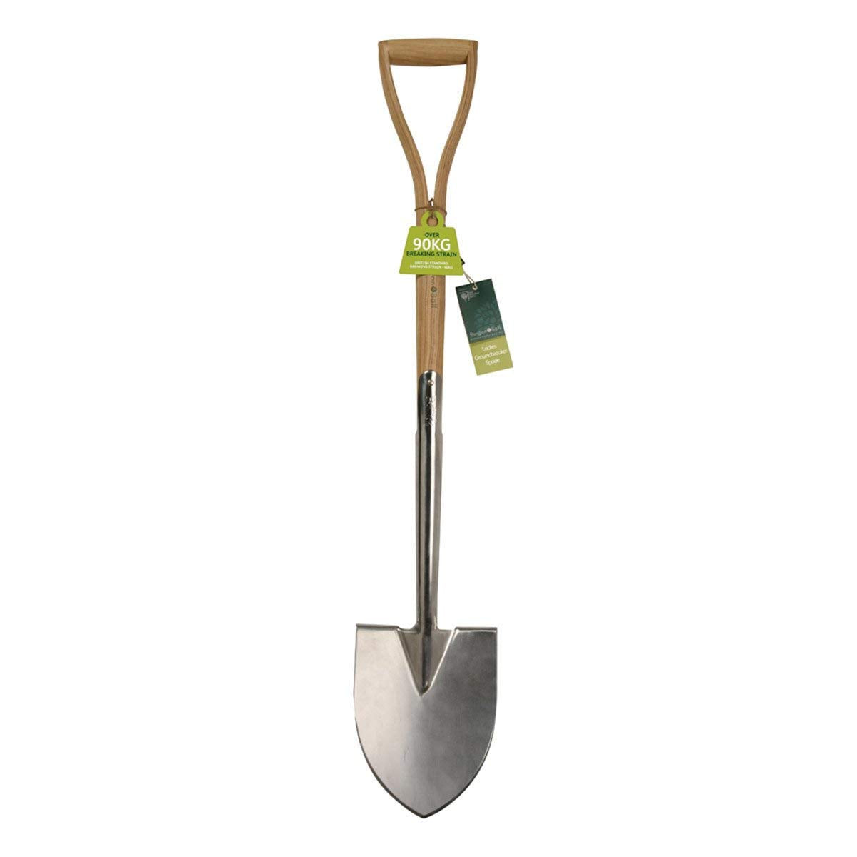 Burgon & Ball Stainless Steel Ladies Small Ground Breaker Garden Spade