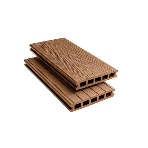 Tuda 3.6m Composite Decking Board – Teak WPC