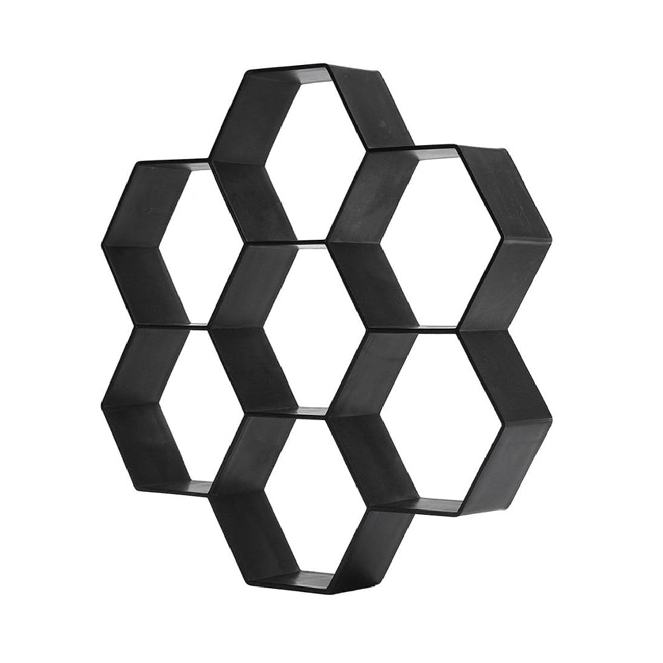 Paving Mould for Garden Paving Slabs Plastic Hexagon DIY Paving Cement Stepping Stone Molds, Walk Path Way Maker Mould for Walkway Garden Yard Patio Swimming Pool Decor