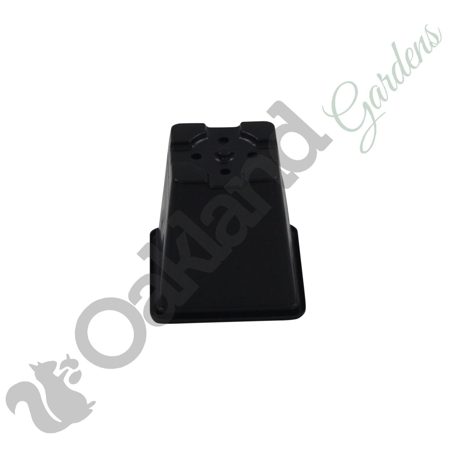 Oakland Gardens Premium Square Plastic Plant Hydroponic Pots - 9cm Plant Pots | Pack of 100