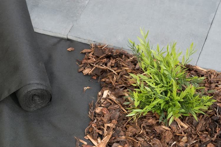 JKG WEED CONTROL MEMBRANE - Weed Barrier Suppressant Fabric | Perfect For Garden Stopping Weeds Growing Ground Cover | Anti Weed, Block Weeds Membrane Control | Allows Plants To Flourish [1M X 1.5M]