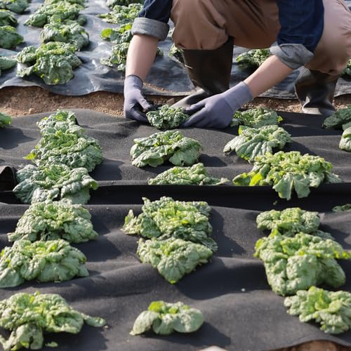 VEVOR Driveway Fabric, 3.28x164FT Non Woven Geotextile Fabric for Landscaping, Heavy Duty Garden Weed Barrier Fabric, 4.43OZ Landscape Fabric, French Drains Drainage Fabric, Ground Cover Weed Control