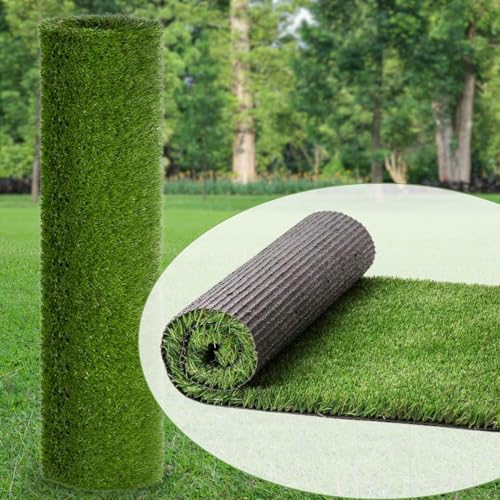 WALPLUS 4m x 1m Artificial Grass Roll 20mm Pile