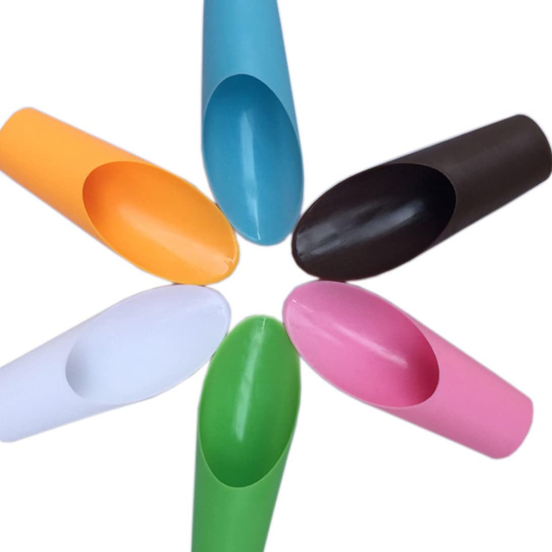 Bonsai Soil Scoops Bucket Shovel Plastic Garden Shovels,Plastic Bonsai Soil Scoop Gardening Tool Planter Heavy Duty Shovel Brown