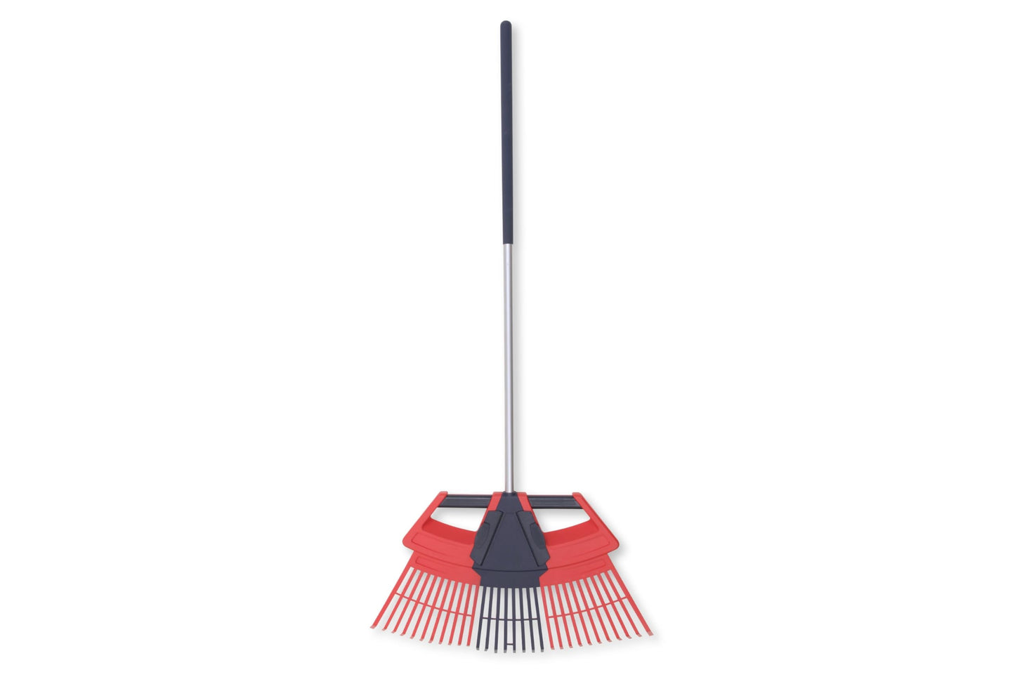 Spear & Jackson 3IN1RAKE 3-in-1 Plastic Leaf Rake, Red And Blue
