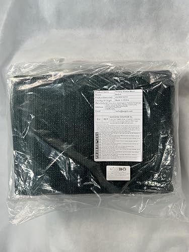 BeGrit Balcony Privacy Screen Patio Privacy Protective Screens Fence Sunshade 5M X 1M 90% UV Block Privacy Fence Cover Garden Privacy Screen for Backyard Deck Railing Pools(Green)