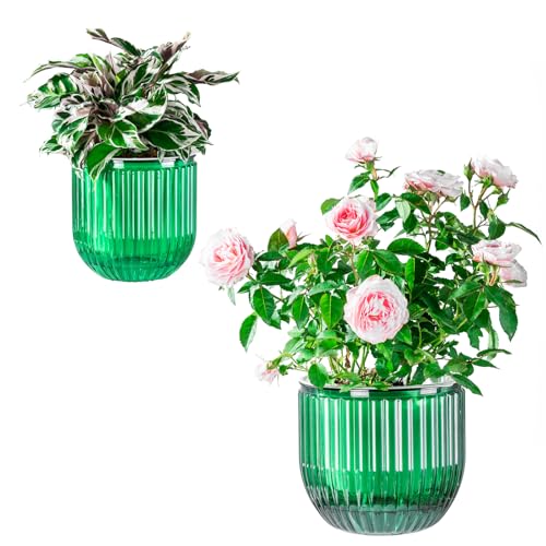 Josteve Self Watering Plant Pots 21/13.5cm 2 Pack