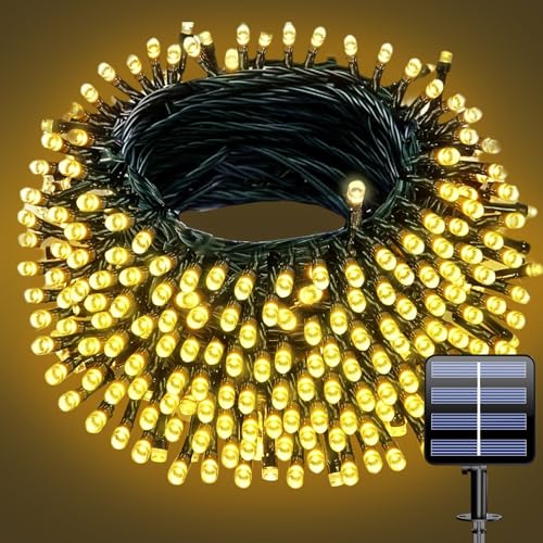 Electight 66ft Solar Fairy String Lights 200 LED