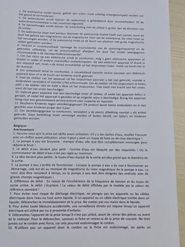 40W Aquarium Submersible Pump 3000 L/H - Ultra-Quiet with Filter and 3 Nozzles 19mm/22mm/25mm, Max Delivery Head 2.8m for Pond Fountain Aquarium Rock Garden