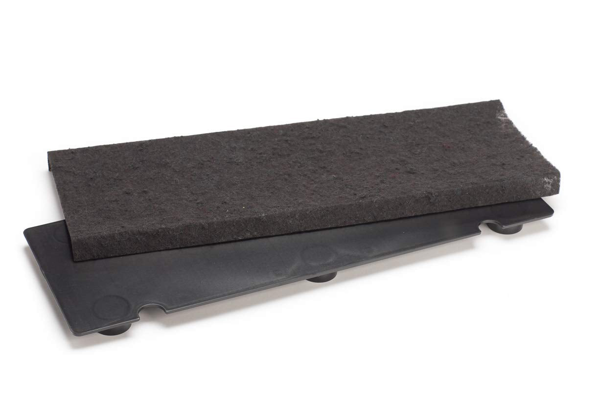 EarlyGrow MPL50033/P/C 3-Bay Windowsill Propagator with Capillary Mat and Tray (Self-Watering) 54.5 x 21.5 x 15 Centimetres - Green