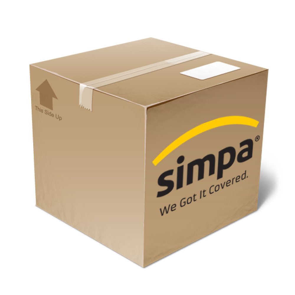 2 x Ebony/Black Square Plastic Garden Planter Indoor & Outdoor Flower / Plant Pot