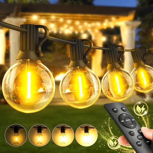 Mains Powered G40 Festoon String Lights 30M
