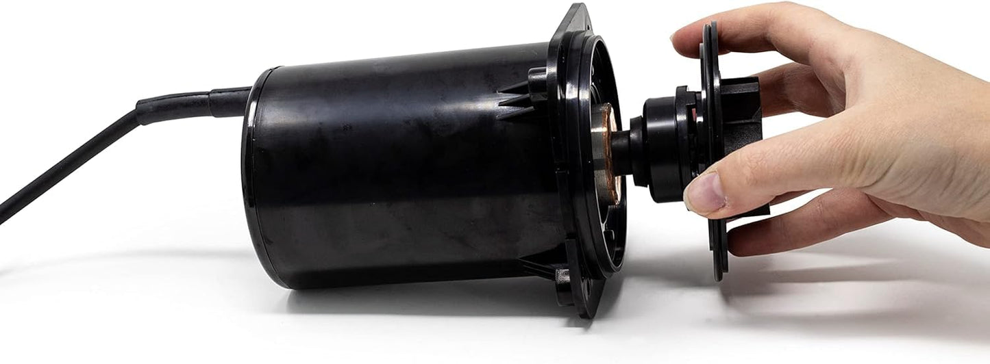 AllPondSolutions Pond Filter Pump 8000 L/H, Fully Submersible - Energy Efficient Koi Fish Waterfall Pump 6mm Solids Handling. 8000PP