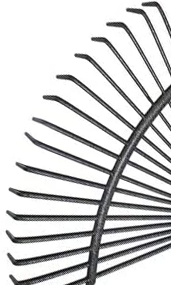 NEW REPLACEMENT 16 TOOTH LAWN RAKE HEAD GARDEN CARBON STEEL GRASS LEAVES LEAF LAWN | GARDEN LAWNS PATIO & YARDS LEAVES LEAF MOSS HIGH CARBON STEEL LEAF RAKE FOR YARD POOL LEAF RAKE