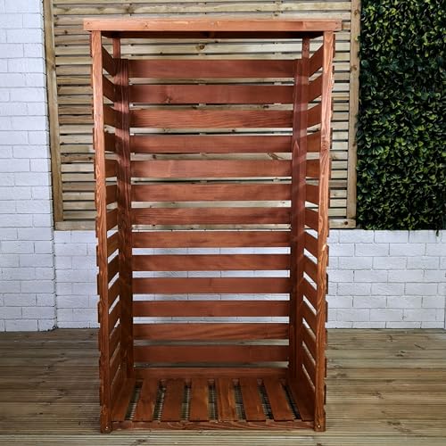 Samuel ALEXANDER 157cm x 88cm Large Wooden Outdoor Garden Patio Log Store Shed