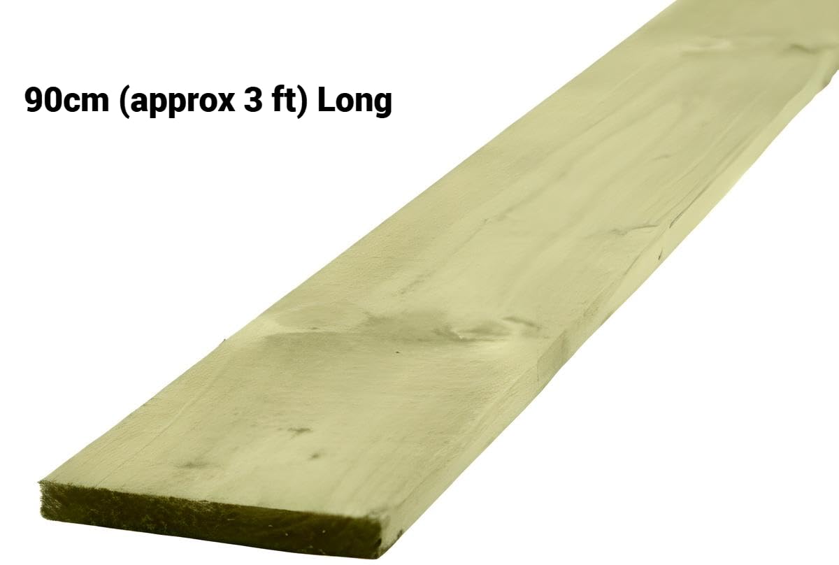 Wooden Gravel Board | Fencing Board | 150mm x 22mm x 0.9m | Pack of 20