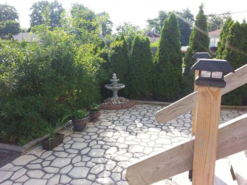 Garden Paving Pavement 24''x24'' (60 x 60 cms) Big Mold Patio Concrete Stone Path DIY Walk Path Way Maker Mould