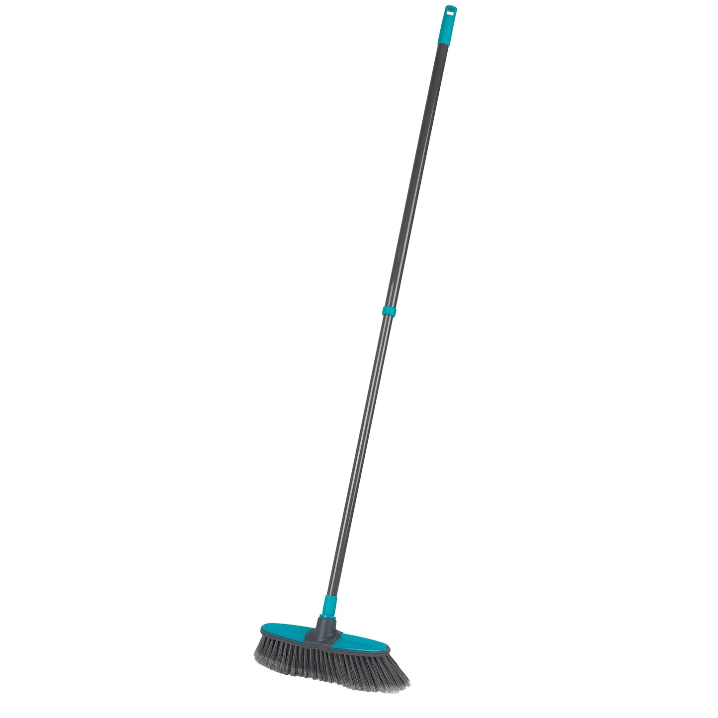 Beldray LA071199UFFEU7 Anti-bac Extendable Broom – Sweeping Brush with Soft Non-Scratch Bristles, 1.2 Metre Telescopic Handle, Treated with Anti-Bacterial Protection, Suitable for Most Hard Flooring