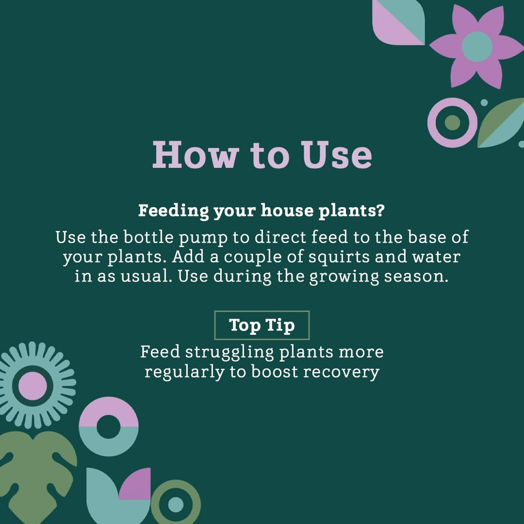 The Natural Plant Food Company | Tend House Plant Feed - 100% Natural Indoor Plant Food - With Essential Nutrients - Pet & Wildlife Friendly - Free from Peat & Synthetic Chemicals - 250ml