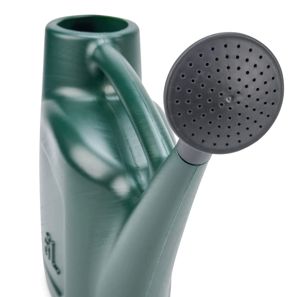 ACCURATE Watering Can comes complete with sprinkler rose and is ideal for light watering around your garden.-GREEN
