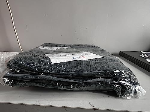 BeGrit Balcony Privacy Screen Patio Privacy Protective Screens Fence Sunshade 5M X 1M 90% UV Block Privacy Fence Cover Garden Privacy Screen for Backyard Deck Railing Pools(Green)