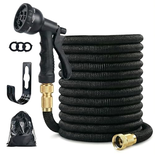 100ft Expandable Garden Hose Pipe with Spray Gun